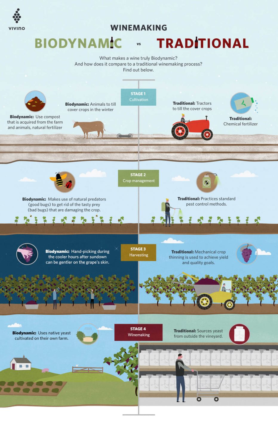 Biodynamiska vingårdar till salu