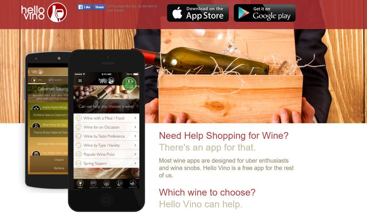 App per il vino