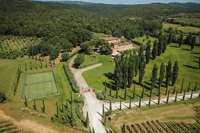 Station viticole de la Toscane